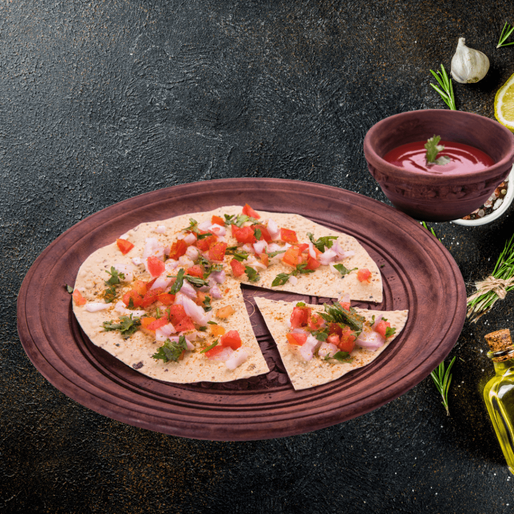 Roasted Masala Papad