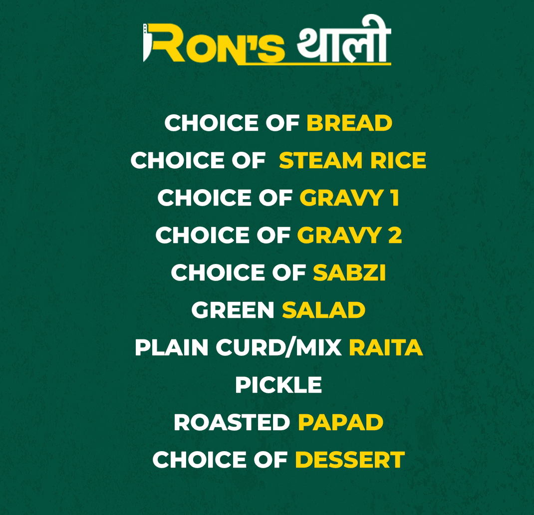 BUDGET FRIENDLY Thali Choices