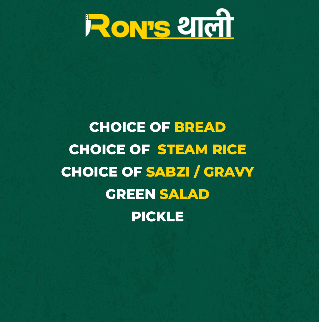 RON’S BREAD THALI